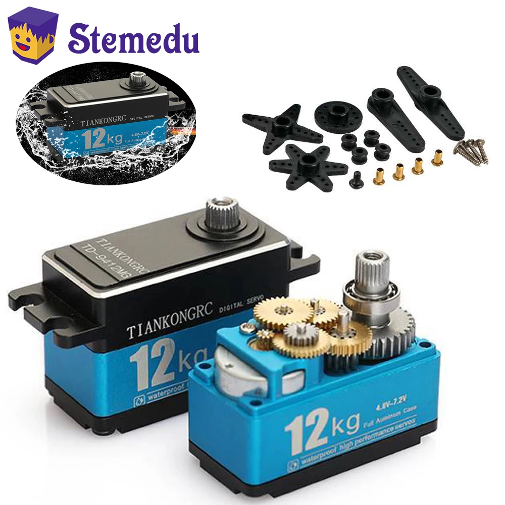Rc Hobby Model - 12KG TD-9412MG motore a spazzole di