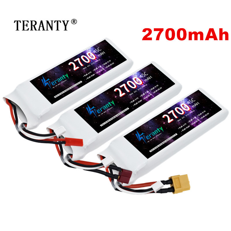 Rc Hobby Model - 1/3PCS 2S 7.4V Lipo Batteria 2700mAh