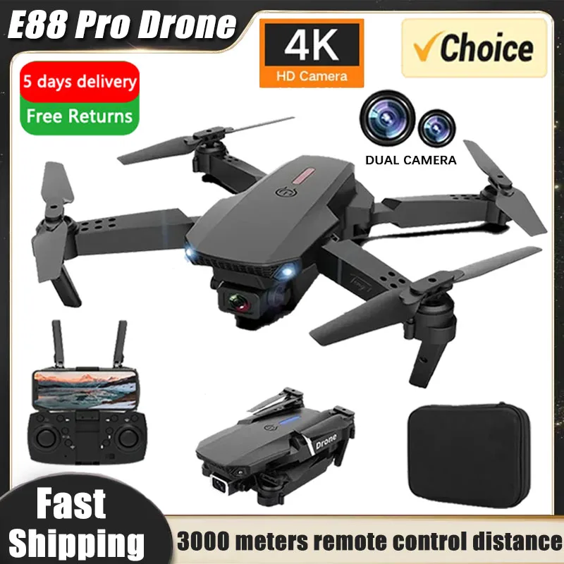 Rc Hobby Wholesale - Nuovo E88Pro RC Drone 4K Professinal