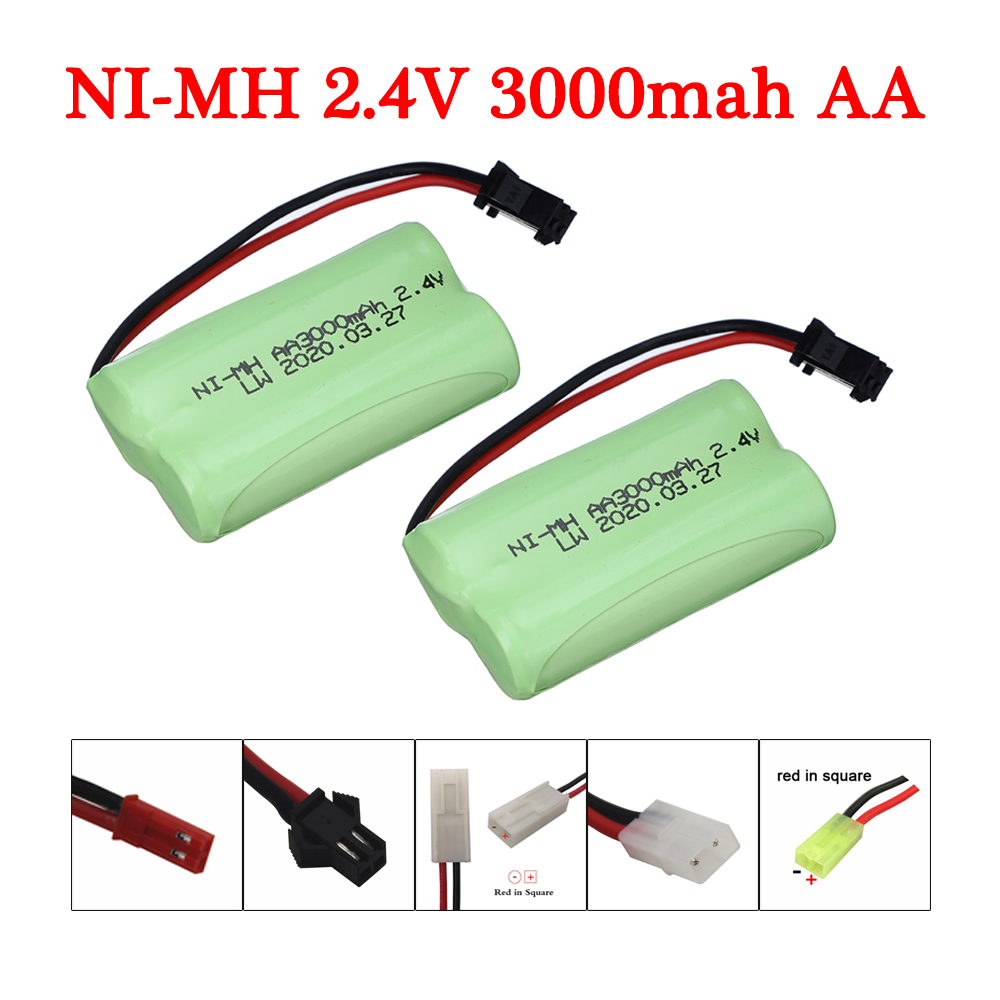 Rc Hobby Trucks - Batteria 2.4V 3000mah NIMH AA per