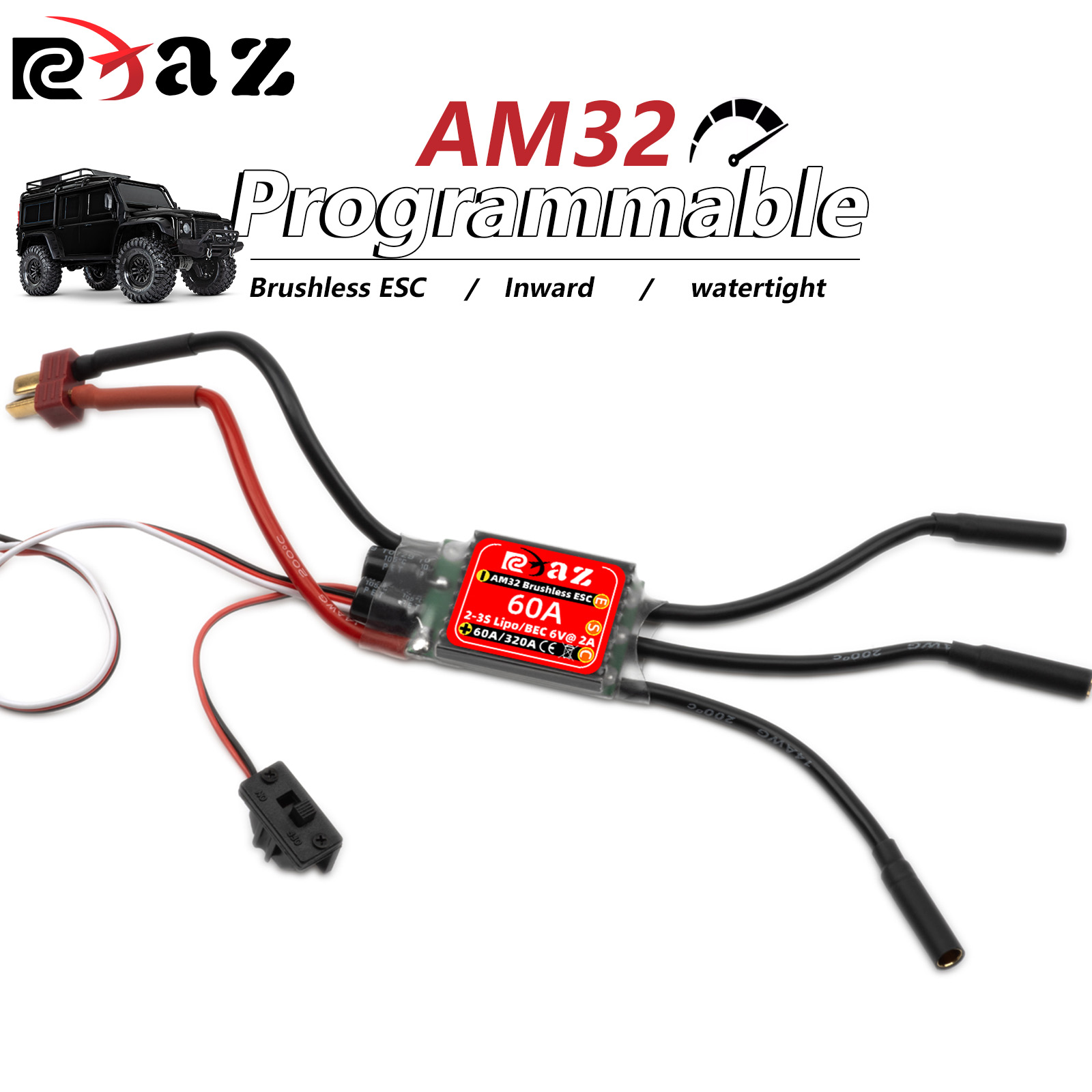 Rc Submarine Water - RCXAZ AM32 60A Brushless ESC Regolatore