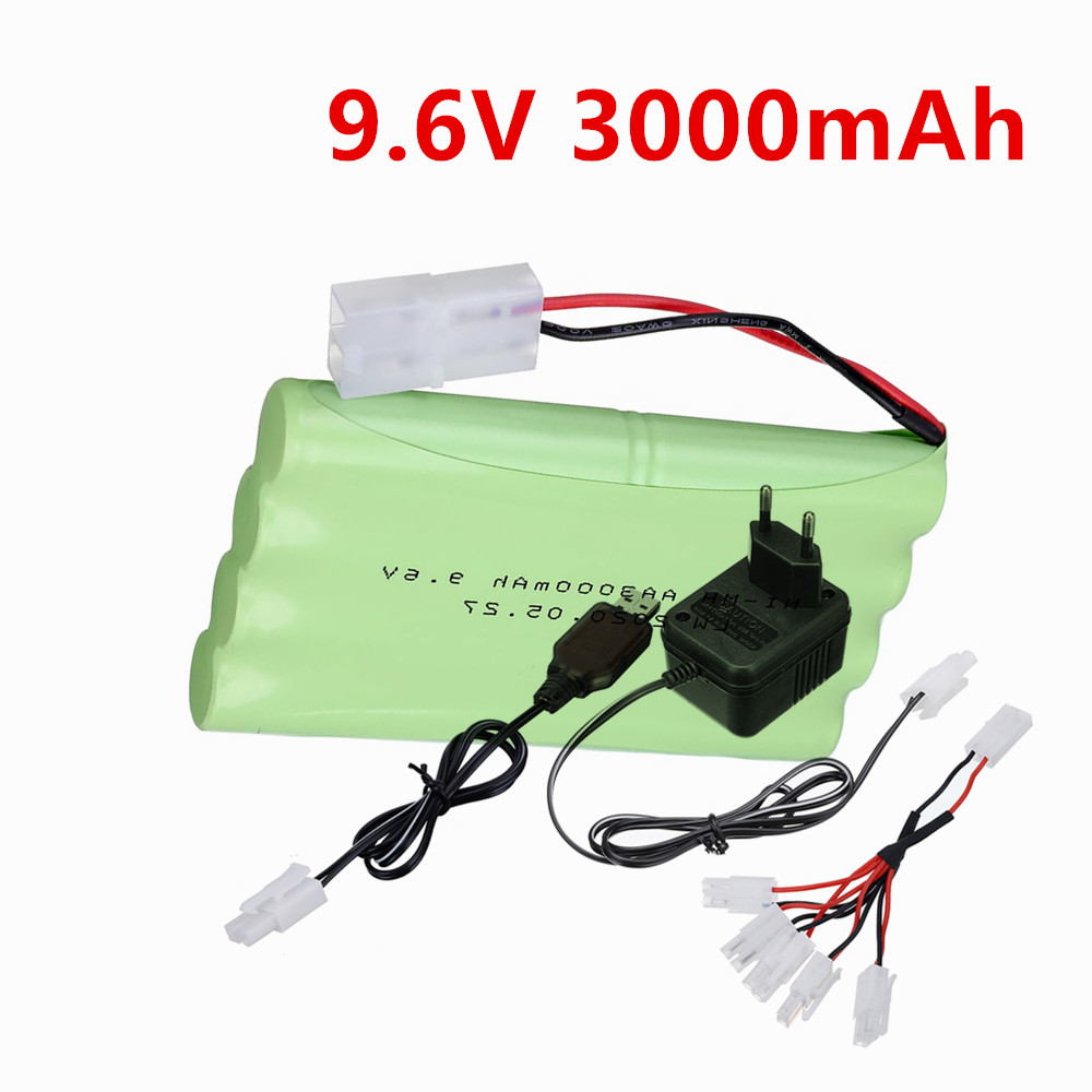 Rc Hobby Model - Batteria NiMH da 9,6 V 3000