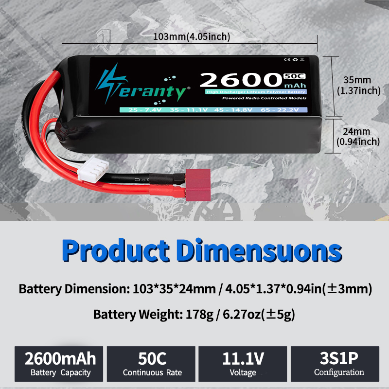Batteria Lipo TERANTY 3S 2200/ - Rc Hobby Model recensione e prezzo