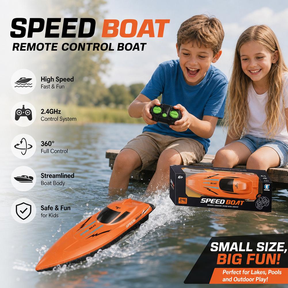 Barca RC ad alta velocità con  - Rc Hobby Grade Boat recensione e prezzo