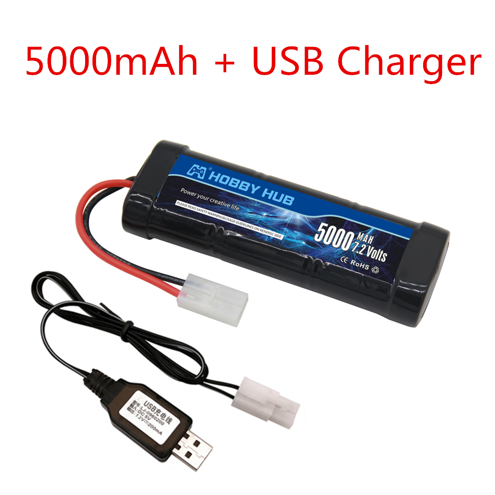 Batteria Ni-MH da 7,2 V 5000 m - Rc Hobby Grade Car recensione e prezzo