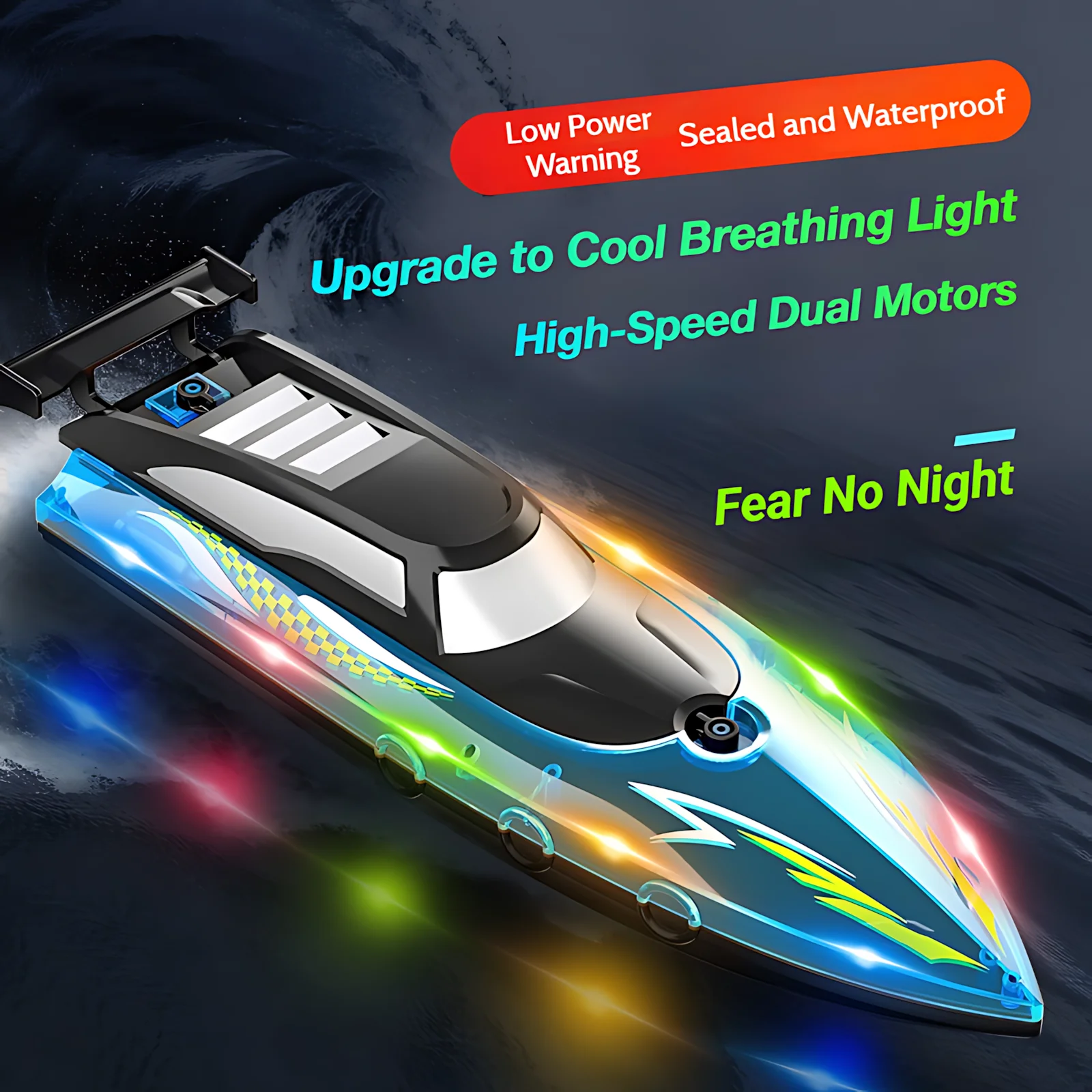 Barca RC ad alta velocità con  - Rc Hobby Grade Boat recensione e prezzo