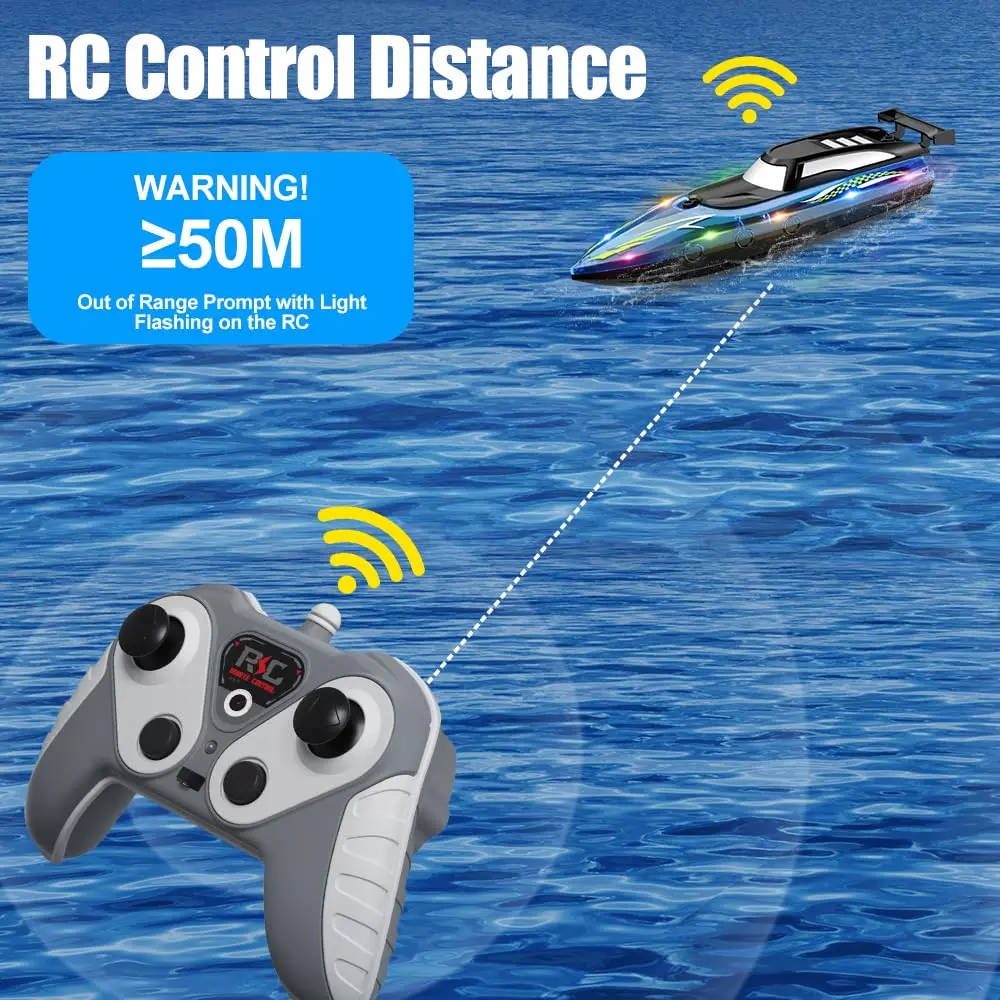 Barca RC ad alta velocità con  - Rc Hobby Grade Boat recensione e prezzo