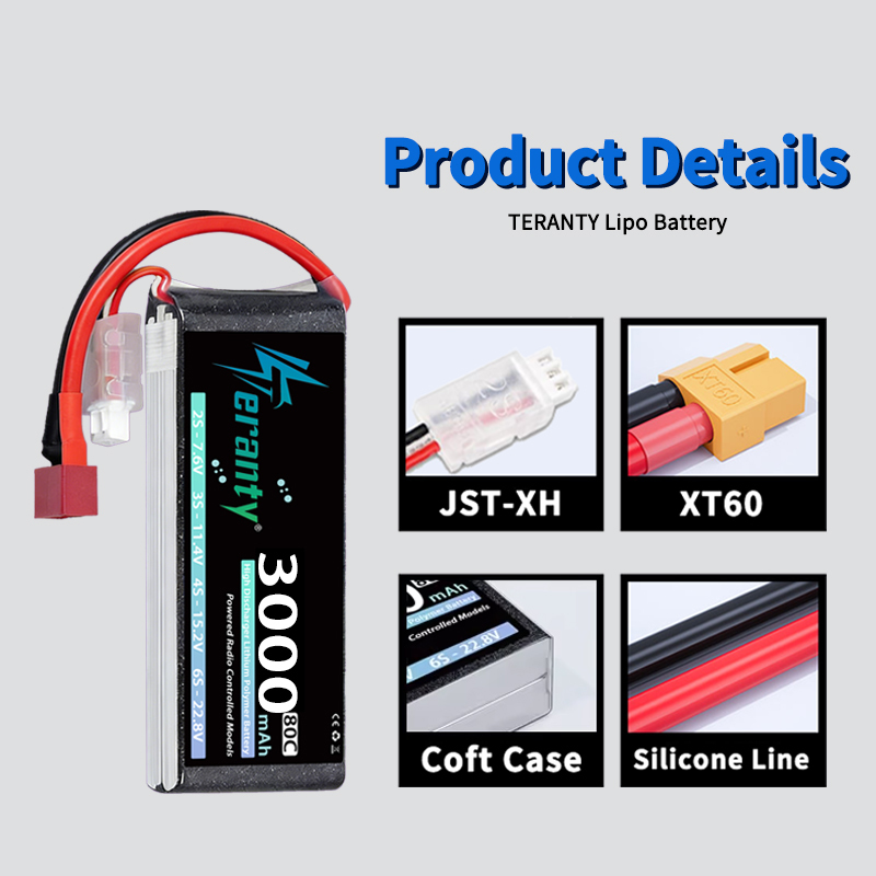 Batteria Lipo TERANTY 2S 3000m - Rc Hobby Model recensione e prezzo
