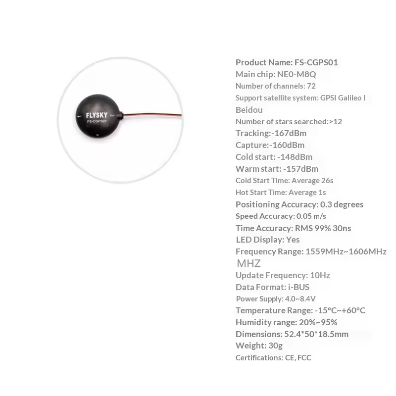 Flysky FS-G11P GPS FS-CGPS01 7 - Rc Hobby Racing recensione e prezzo
