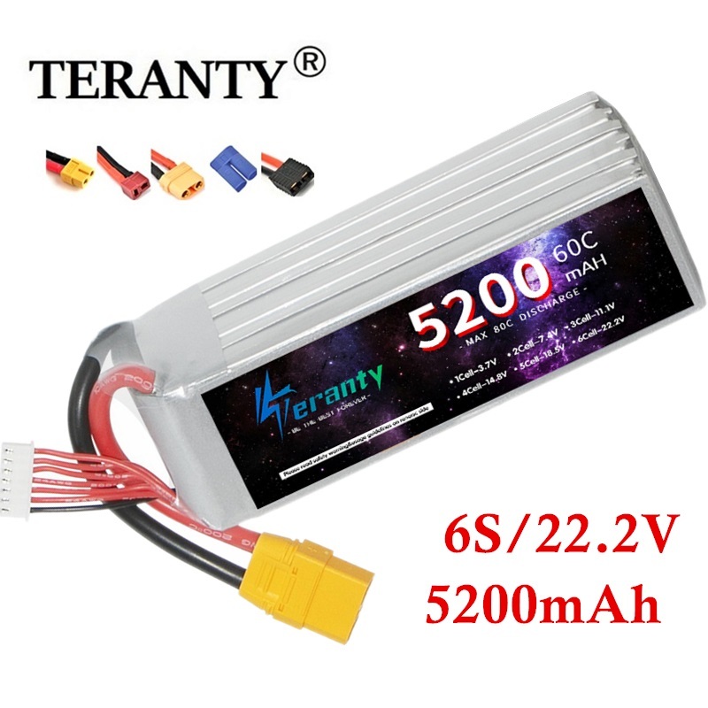 TERANTY 6S 5200mAh Lipo batter - Rc Hobby Model recensione e prezzo