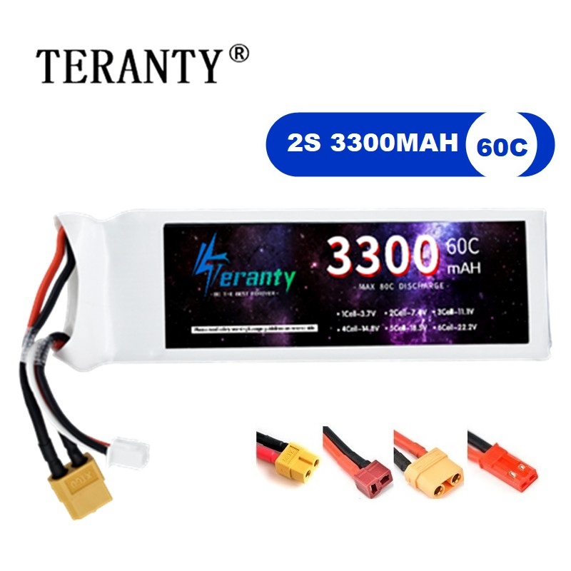 Batteria LiPo 2S 7.4V 3300mAh  - Rc Hobby Model recensione e prezzo