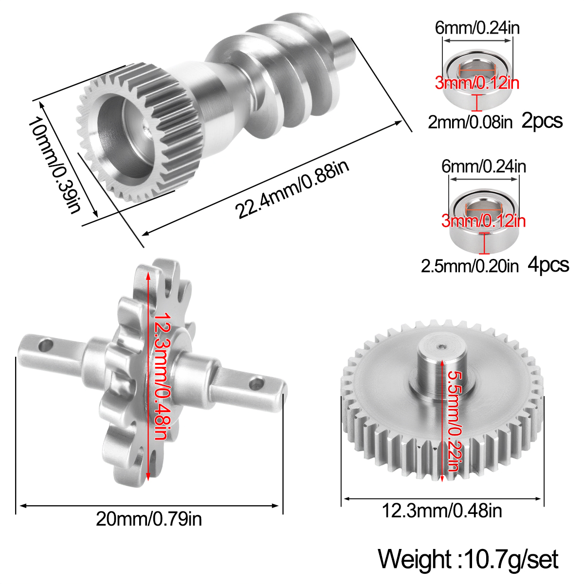 Set di Ingranaggi in Acciaio I - Rc Hobby Crawler recensione e prezzo