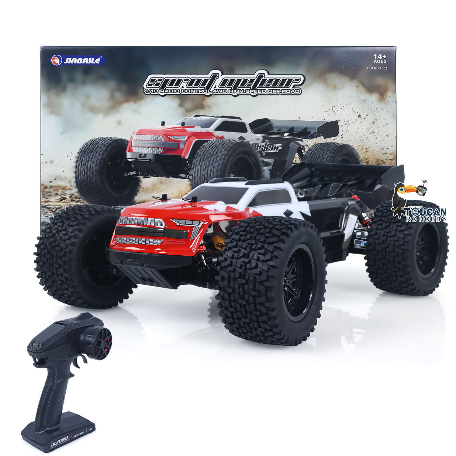 1002 1/10 90KM/H Camion da cor - Rc Hobby Grade Car recensione e prezzo