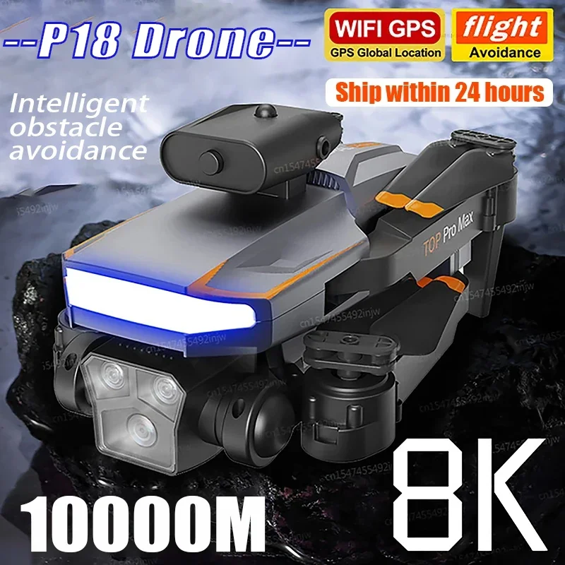 P18 Drone 8K 5G HD Tripla foto - Rc Hobby Wholesale recensione e prezzo