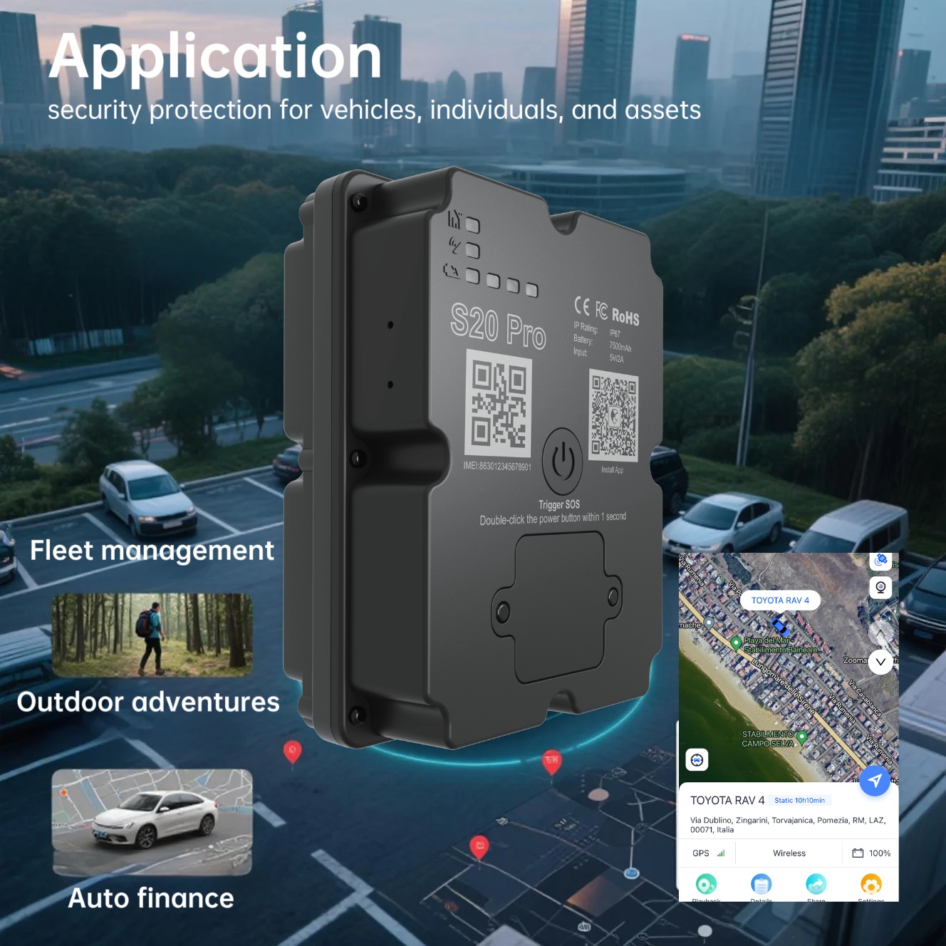 Localizzatore GPS 4G nascosto  - Rc Hobby Wholesale recensione e prezzo