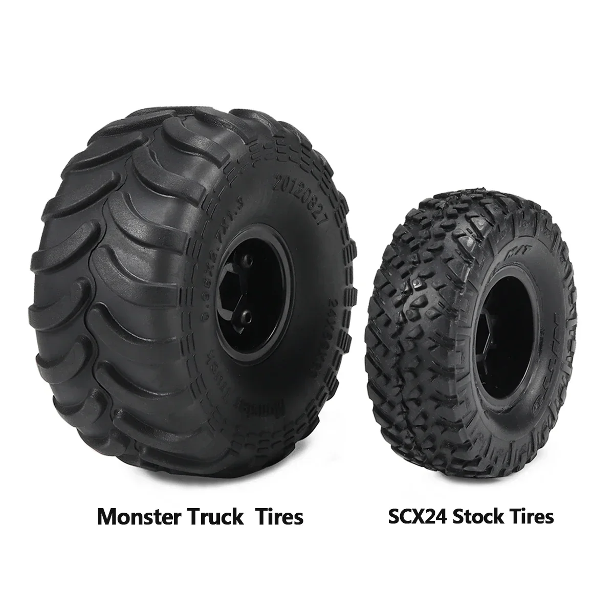 4 pezzi di pneumatici Monster  - Rc Hobby Trucks recensione e prezzo