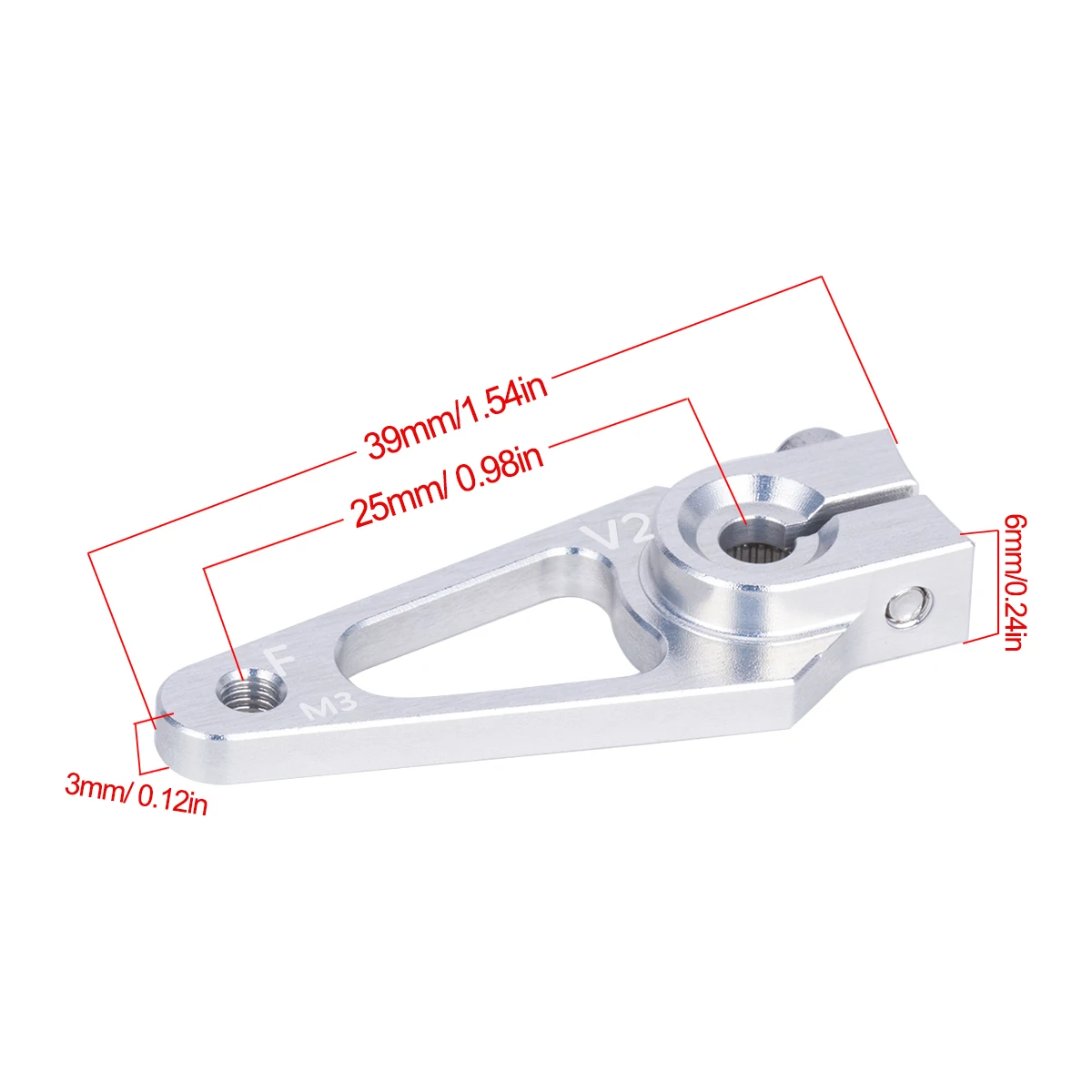 39mm M3 7075 Alluminio 25T Ser - Rc Hobby Racing recensione e prezzo