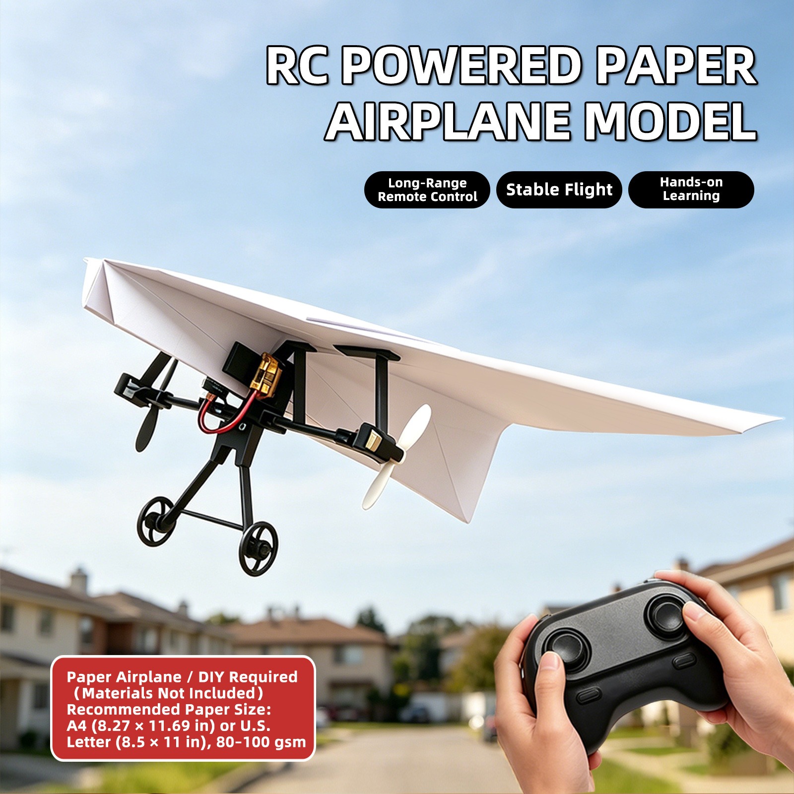 Aereo di carta RC telecomandat - Rc Planes Horizon Hobby recensione e prezzo
