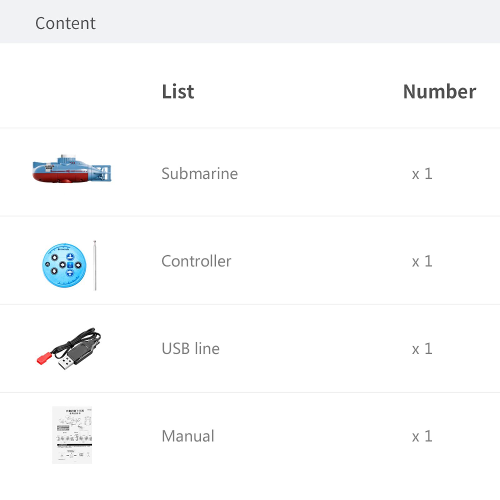 Mini Sottomarino RC Subacqueo  - Rc Submarine Water recensione e prezzo