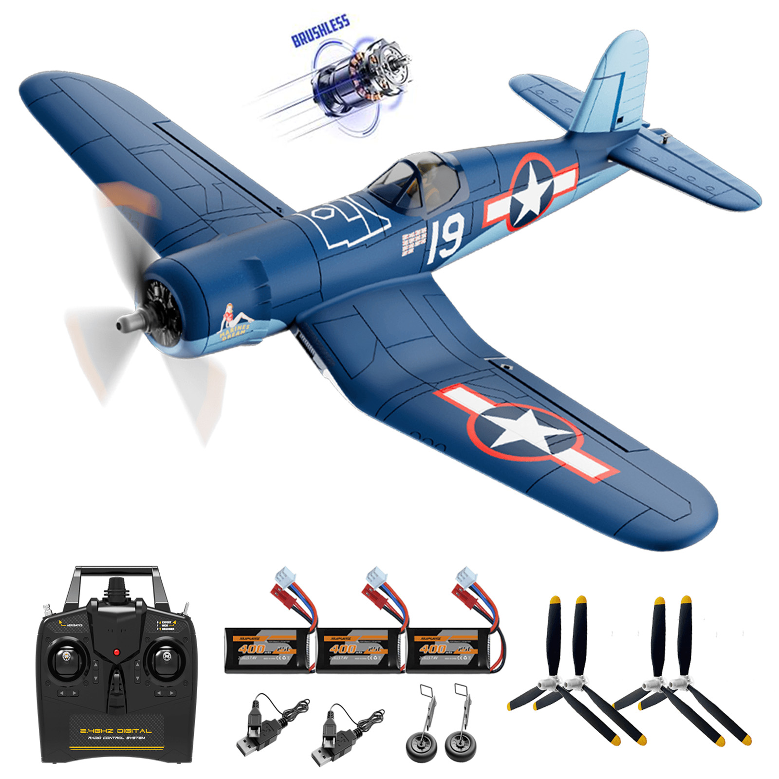 Volantexrc Aerei RC Corsair Br - Rc Planes Horizon Hobby recensione e prezzo
